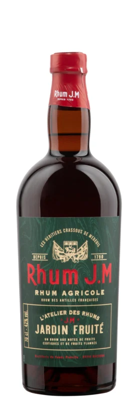 Rhum J.M Jardin Fruité Rhum Agricole 42° 70cl
