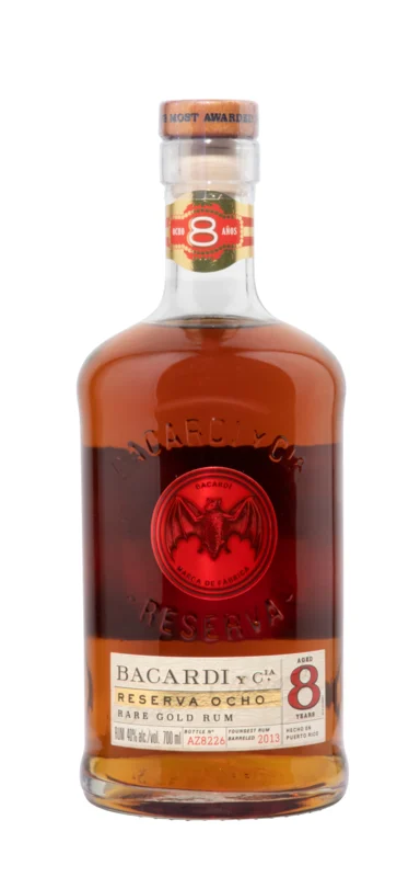 Bacardi Reserva Ocho 8 Años 2017 Rum 40° 70cl