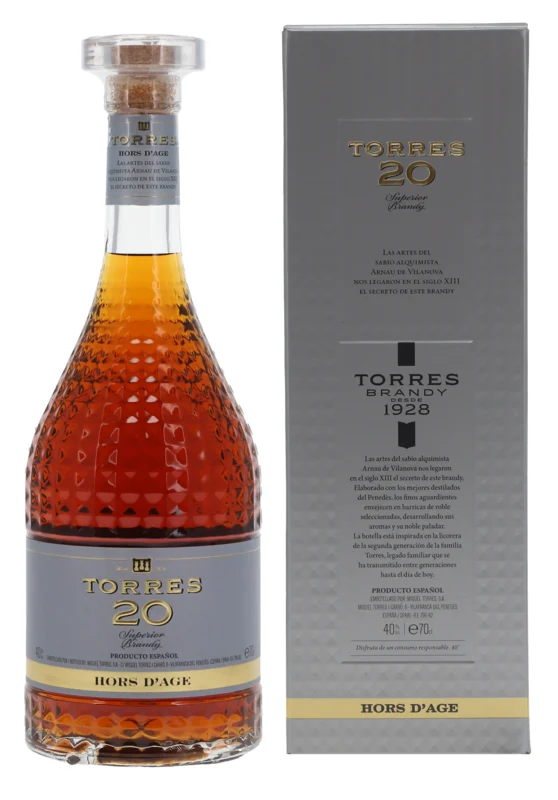 Miguel Torres 20 Hors d'Age Brandy 40° 70cl