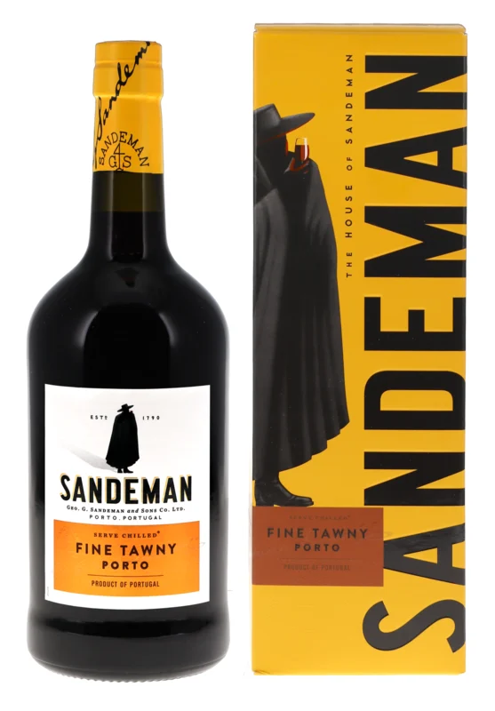 Sandeman Fine Tawny Porto Gift Box 19.5° 75cl
