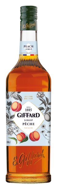 Giffard Pfirsich - Peach Sirup 1l