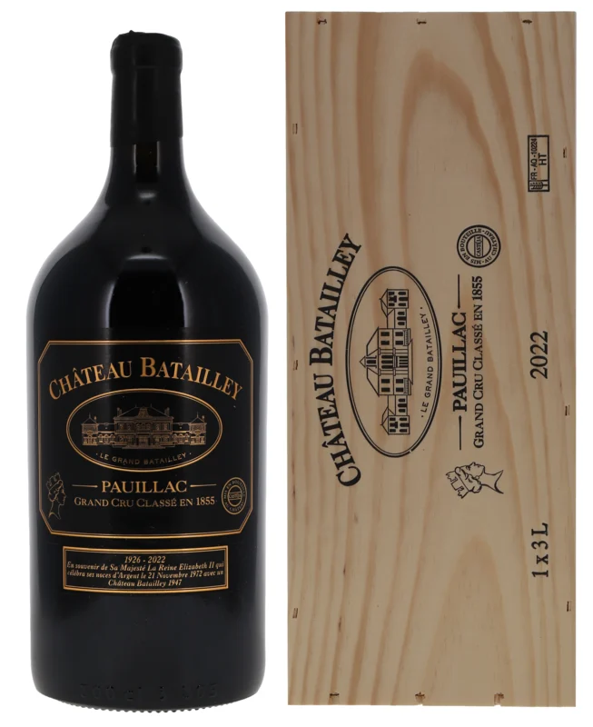 Château Batailley 5ème Cru Classé 2022 Pauillac AC 14° 3l