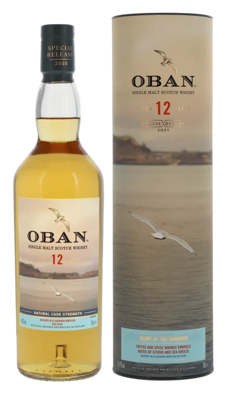 Oban Special Release 2025 Heart of the Harbour 12 Years Single Malt Whisky 54.7° 70cl