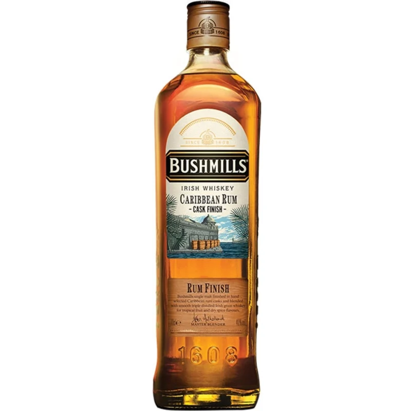 Bushmills Caribbean Rum Cask Finish Irish Whiskey 40° 70cl