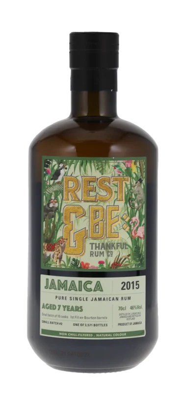 Worthy Park Estate Jamaican Small Batch #2 Rest & Be thankful 7 Years 2015 Jamaican Rum 2023 46° 70cl