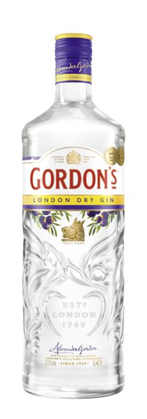 Gordon's London Dry Gin 37.5° 1l