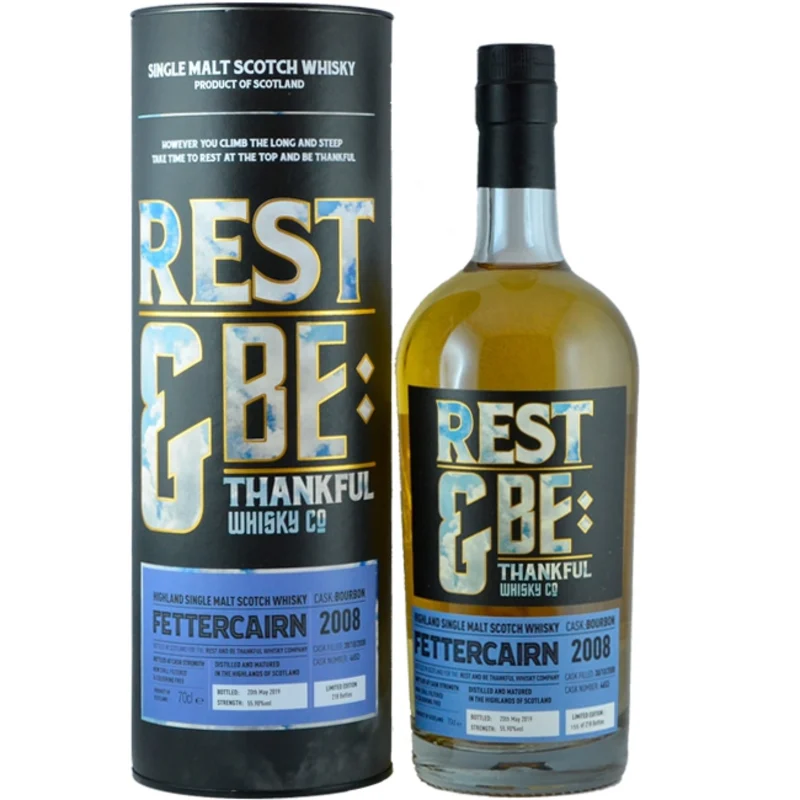 Fettercairn Rest & Be Thankful 11 Years 2008 Highland Single Malt Scotch Whisky 2019 55.9° 70cl
