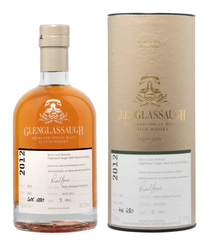 Glenglassaugh Old Rare Cask Release Puncheon PX 9 Years 2012 Highland Single Malt Scotch 2021 58.3° 70cl