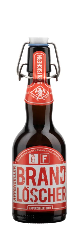 Appenzeller Bier BrandLöscher Bügel HA 20x MW 4.8° 33cl
