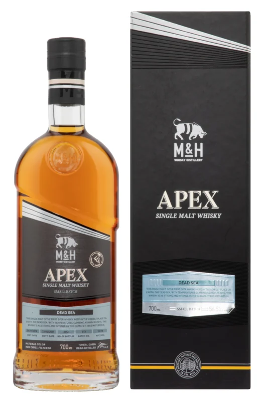 The Milk & Honey Distillery APEX Dead Sea Single Malt Whisky 55.5° 70cl