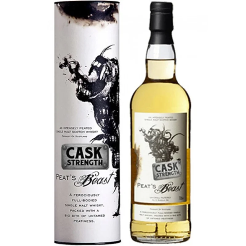Peat's Beast Cask Strength Single Malt Scotch Whisky 52.1° 70cl