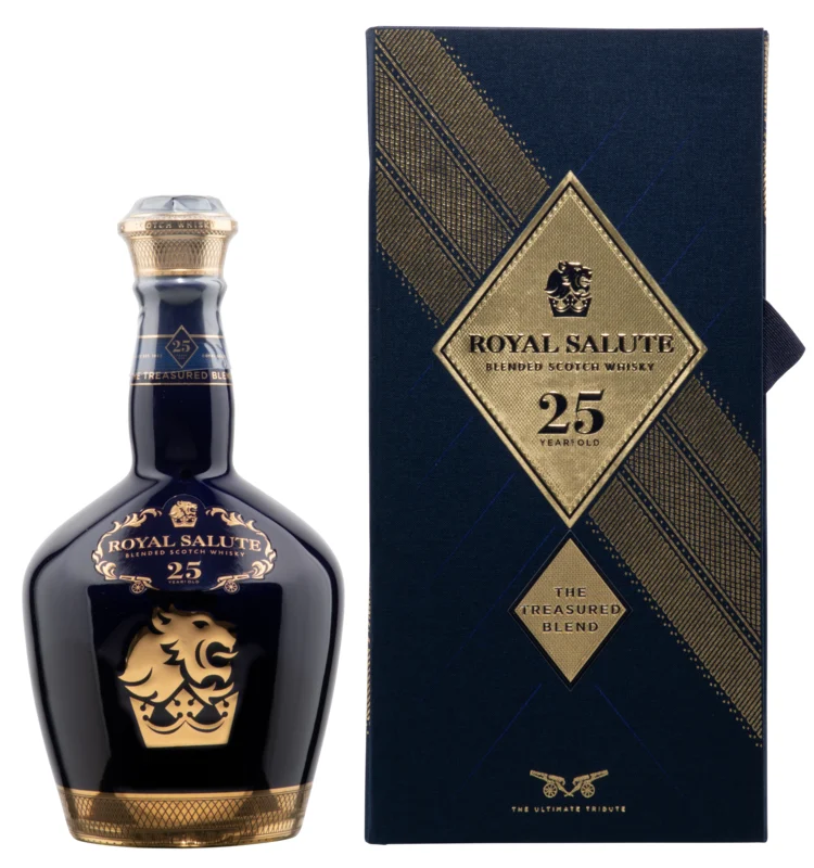 Royal Salute The Tresured Blend 25 Years Blended Scotch Whisky 40° 70cl
