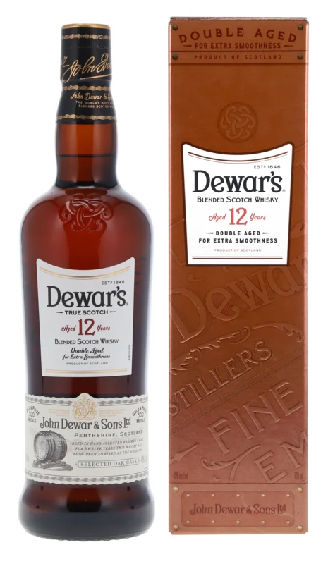 Dewar's Double Aged 12 Years Blended Scotch Whisky 40° 70cl