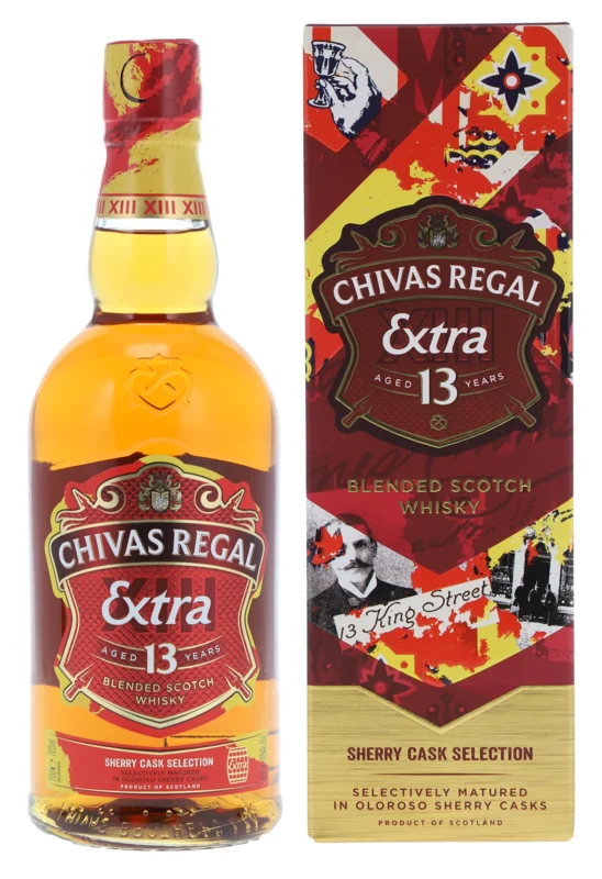 Chivas Regal Extra Oloroso Sherry Casks 13 Years Blended Scotch Whisky 40° 70cl