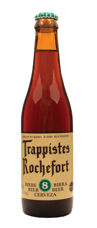 Brasserie Rochefort Trappist No 8° Bier HA 24 x MW 9.2° 33cl