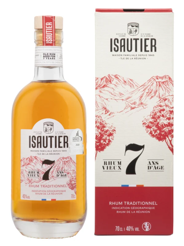 Isautier 7 Ans Vieux Rhum 40° 70cl