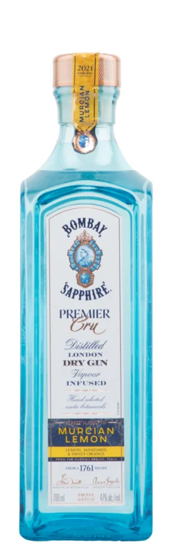 Bombay Sapphire Premier Cru Murcian Lemon London Dry Gin 47° 70cl