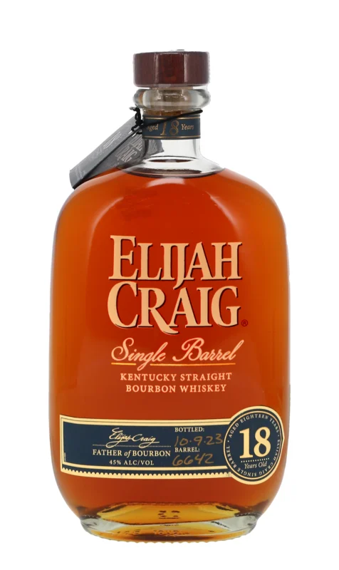 Elijah Craig Single Barrel 18 Years Kentucky Straight Bourbon Whiskey 45° 75cl