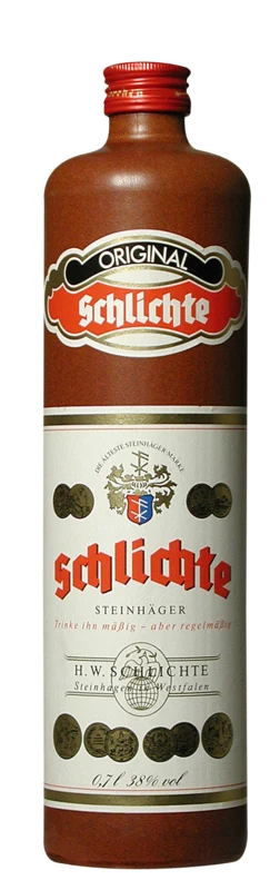 H. W. Schlichte Steinhäger Fruchtbrand 38° 70cl