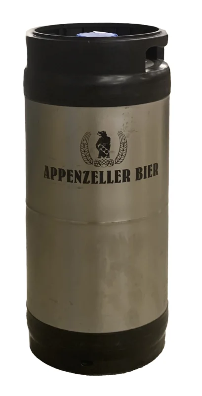Appenzeller Bier Quöllfrisch Hell MW 20Lt.-Cont. 4.8° 1l