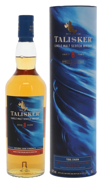 Talisker Special Release 2024 Tidal Churn 8 Years Single Malt Scotch Whisky 58.7° 70cl