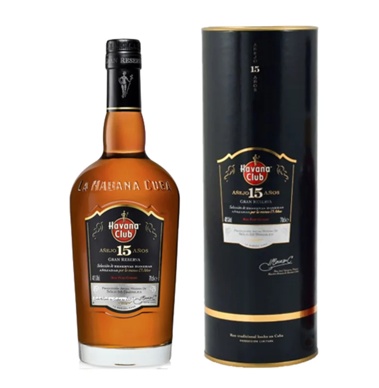 Havana Club Añejo Gran Reserva 15 Años El Ron de Cuba 40° 70cl