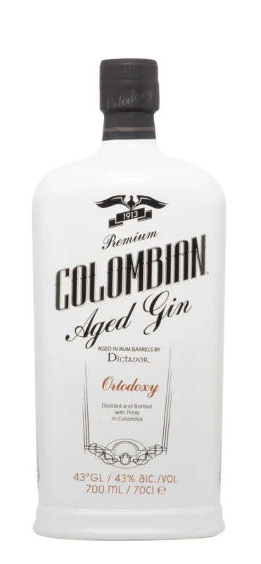 Dictador Ortodoxy Colombian Aged White Gin 43° 70cl