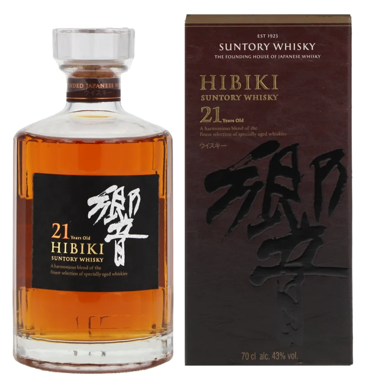 Suntory Hibiki 21 Years Blended Malt Whisky 43° 70cl