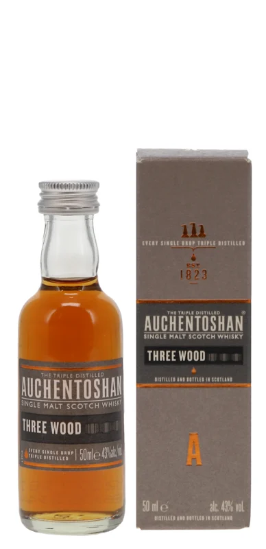 Auchentoshan Three Wood Single Malt Whisky 43° 5cl