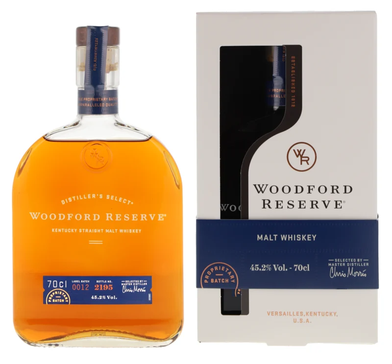Woodford Reserve Distiller's Select Kentucky Straight Malt Whiskey 45.2° 70cl