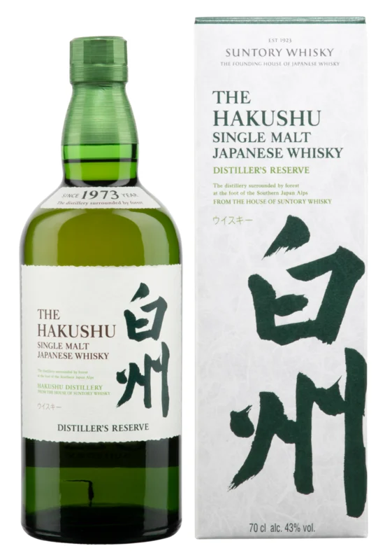 Suntory The Hakushu Distiller's Reserve Single Malt Japanese Whisky 43° 70cl