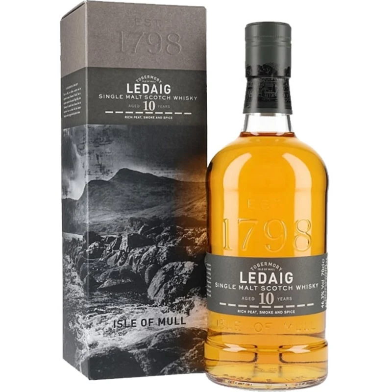 Ledaig 10 Years Single Malt Scotch Whisky 46.3° 70cl
