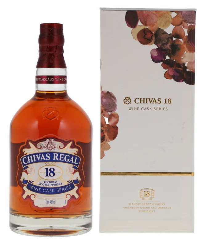 Chivas Regal Grand Cru Margaux Finish 18 Years Blended Scotch Whisky 48° 1l