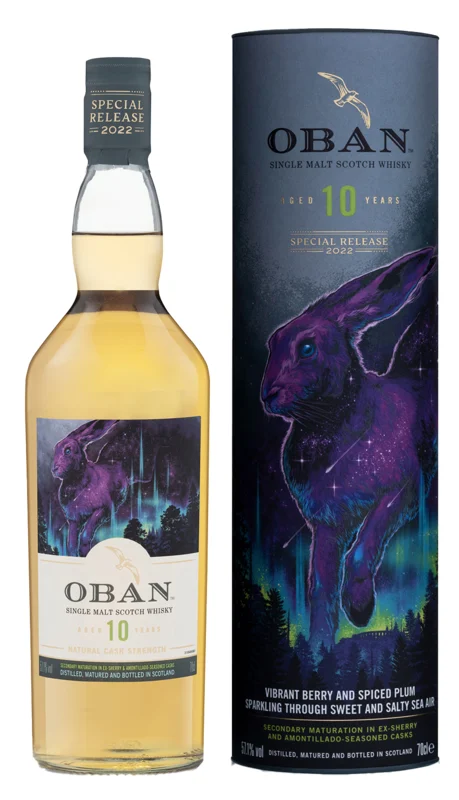 Oban Special Release 2022 Cask Strength 10 Years Single Malt Scotch Whisky 57.1° 70cl