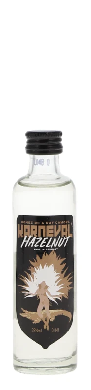 Bonez MC & RAF Camora Karneval Haselnuss 24er Pack Vodka 38° 4cl
