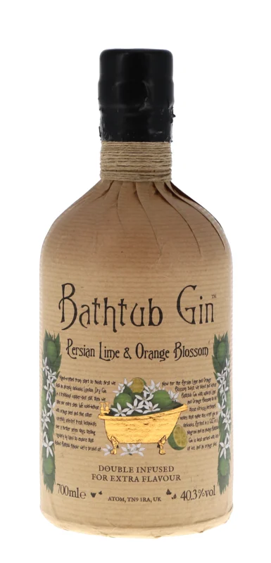 Ableforth's Bathtub Persian Lime & Orange Blossom Double Infused Gin 40.3° 70cl