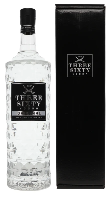 Three Sixty Vodka 37.5° 6l