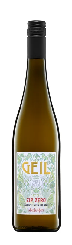Johann Geil Erben ZIP Zero Sauvignon Blanc 2025 Alkoholfrei 0.5° 75cl