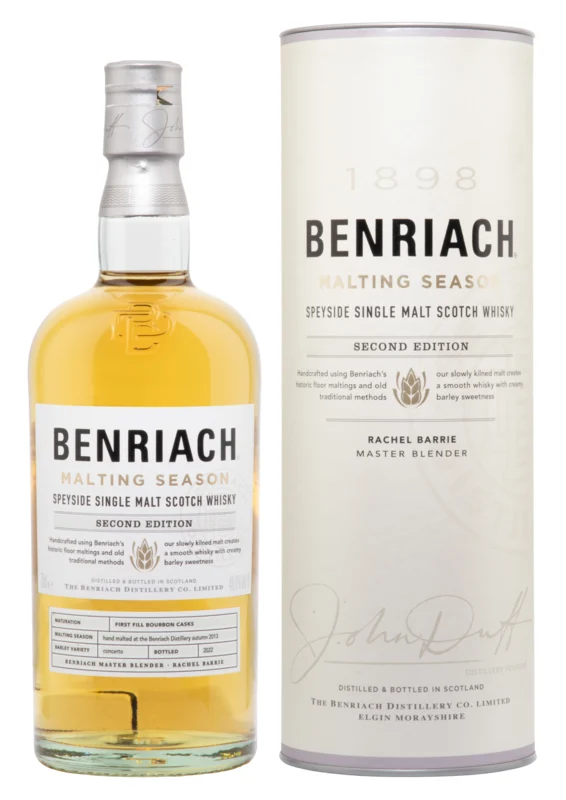 Benriach Malting Season Second Edition Speyside Single Malt Scotch Whisky 2022 48.9° 70cl