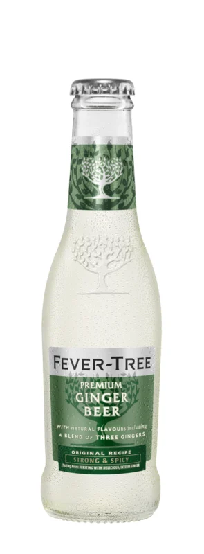 Fever-Tree Ginger Beer Kohlensäurehaltiges Erfrischungsgetränk mit Chinin 20cl