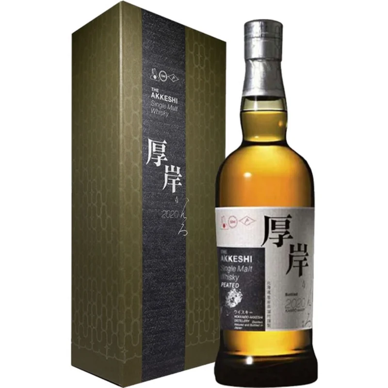 Akkeshi Peated Kanro Single Malt Whisky 55° 70cl