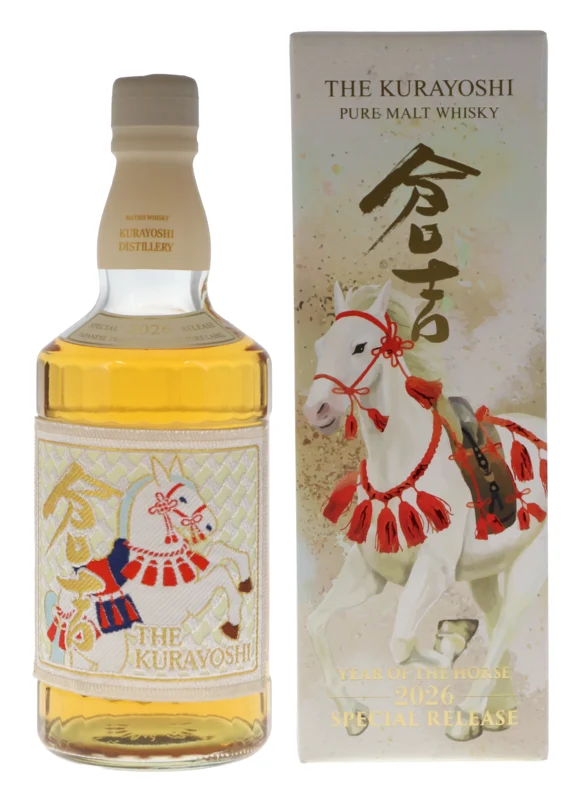 Kurayoshi 2026 Horse Edition Pure Malt Japanese Whisky 43° 70cl