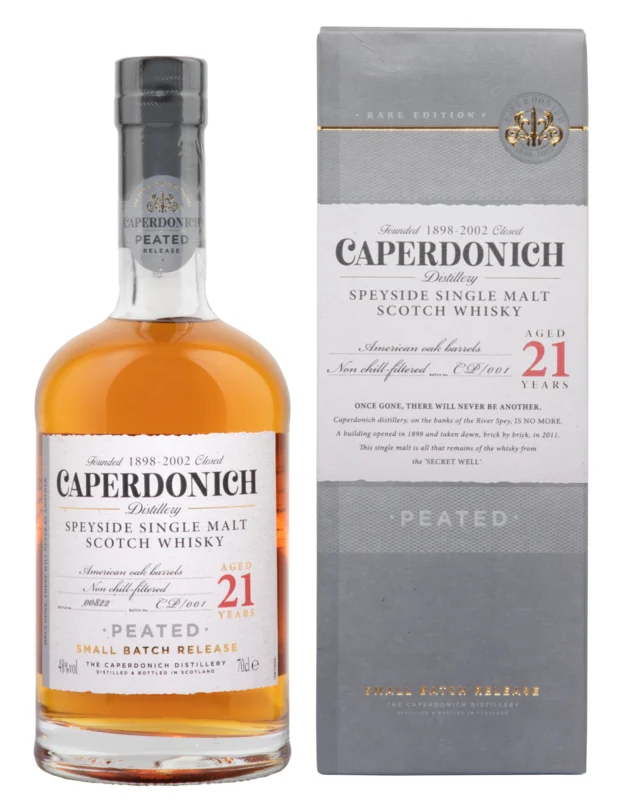 Caperdonich Small Batch Release Peated 21 Years Speyside Single Malt Scotch Whisky 48° 70cl