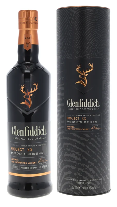 Glenfiddich Experimental Series #2 Project XX Single Malt Scotch Whisky 47° 70cl