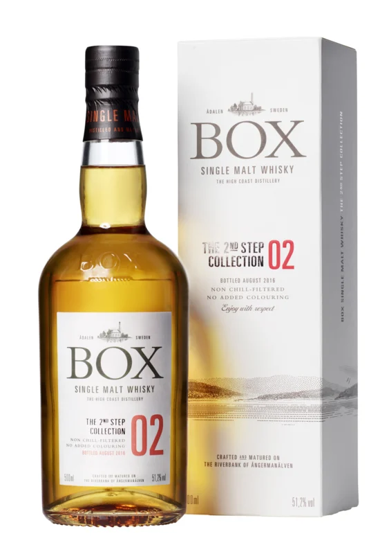 Box Destilleri The Second Step 02 Single Malt Whisky 51.2° 50cl
