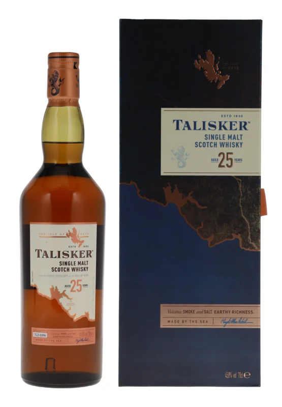 Talisker 25 Years Single Malt Scotch Whisky 45.8° 70cl