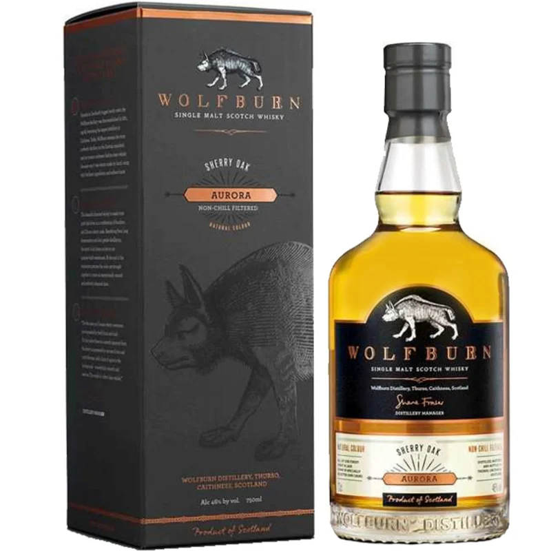 Wolfburn Aurora Sherry Oak Single Malt Whisky 46° 70cl