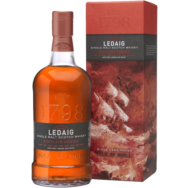 Ledaig Sinclair Series Rioja Cask Finish Single Malt Whisky 46.3° 70cl