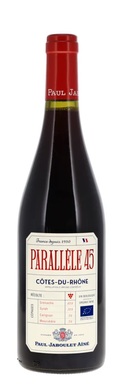 Jaboulet Aîné Parallèle 45 Rouge 2024 Côtes-du-Rhône AC BIO 14.5° 75cl