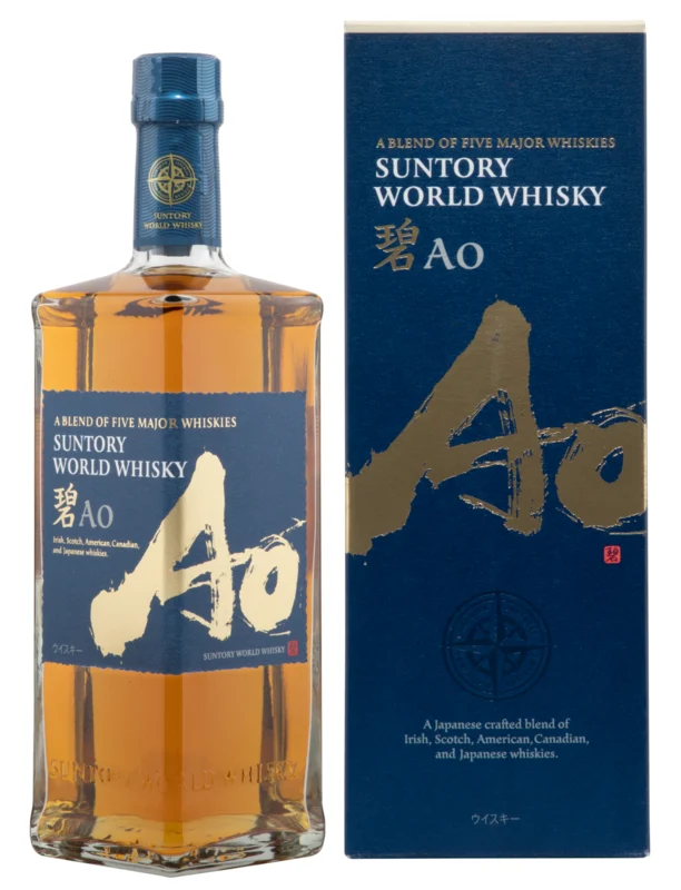 Suntory AO World Whisky A Blend of Five Major Whiskies Blended Whisky 43° 70cl
